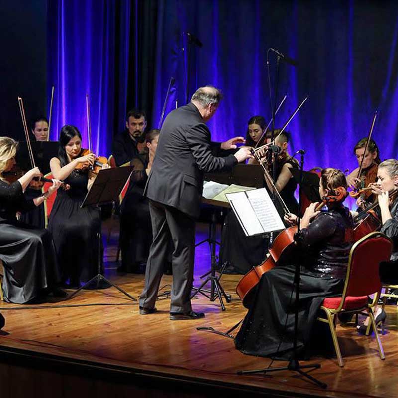 Sinfonia Viva /  koncert orkiestry pod dyrekcją Tomasza Radziwonowicza