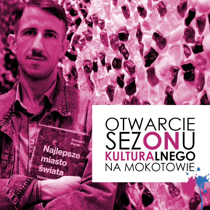 Grzegorz Piątek / Służewskie Spotkania Literackie - NOWY SEZON / na żywo z publicznością 