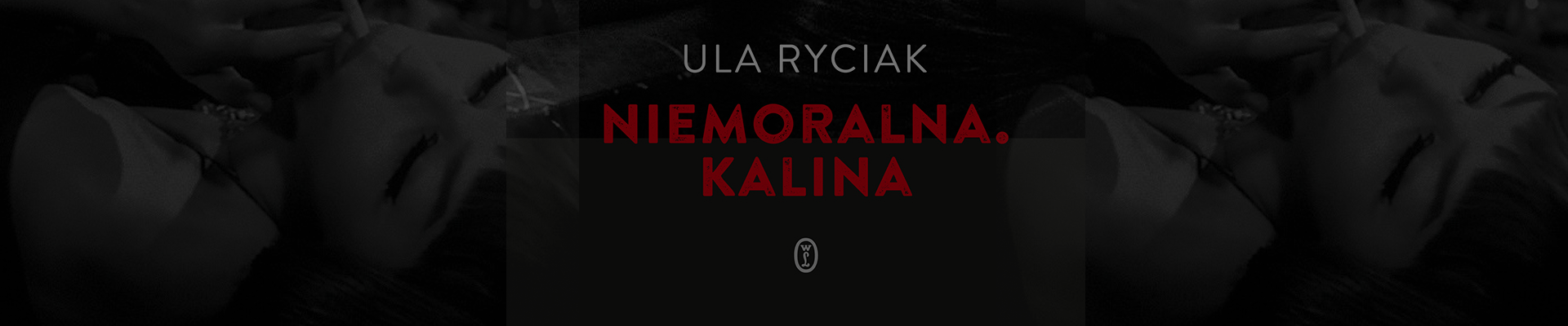 Zdjęcie okładki książki. Na okładce Kalina Jędrusik paląca papierosa. 